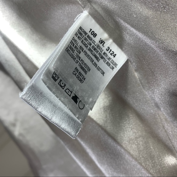 𝅺columbia Byron Bay Sportwear Beige Rain Jacket Ajustable Waist Zippered Coat - Picture 9 of 15